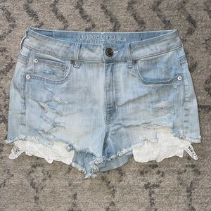American Eagle high waisted shorts
